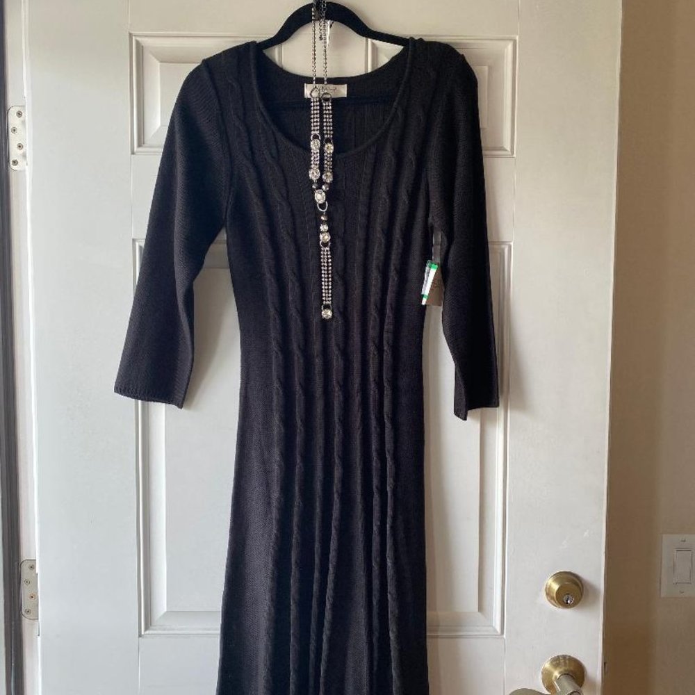 Black Sweater Dress